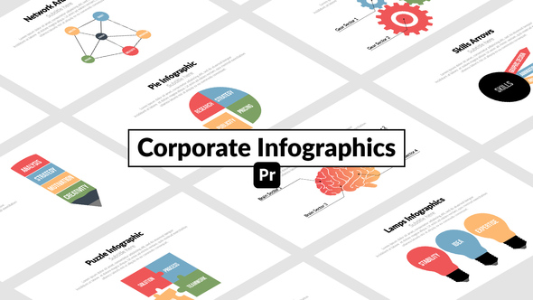 Photo of Corporate Infographics for Premiere Pro – Clean Business Data Presentation Animation Template – Videohive 51665768