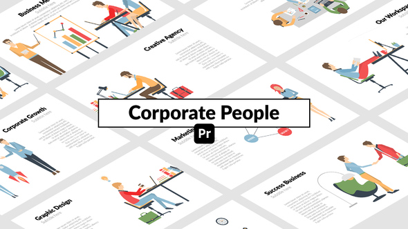 Photo of Corporate People for Premiere Pro – Modern Character Presentation Animation Template – Videohive 51671073