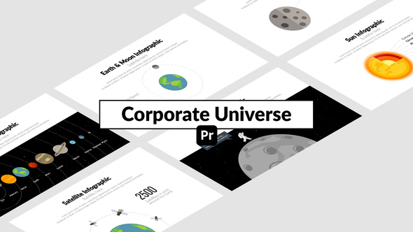 Photo of Corporate Universe for Premiere Pro – Space Science Presentation Animation Template – Videohive 51670057