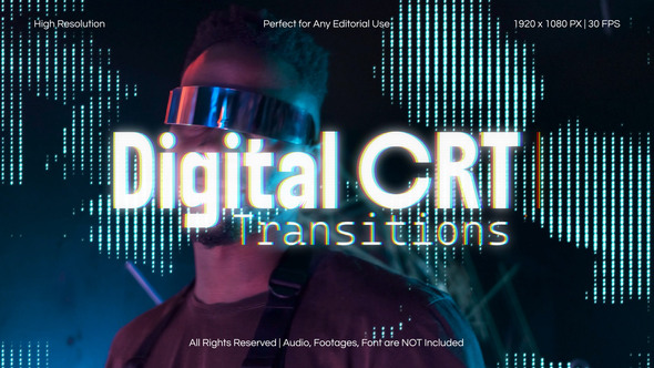 Photo of CRT Transitions for After Effects – Videohive 62179400