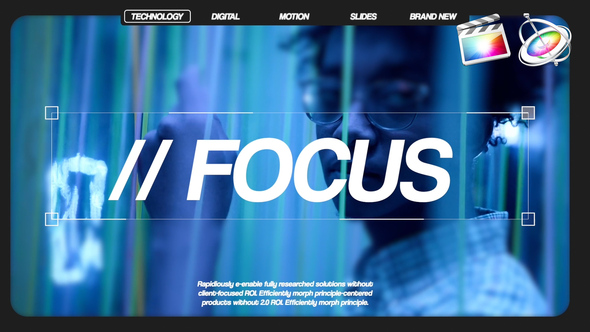 Photo of Digital Focus Technology Opener – Videohive 62342852