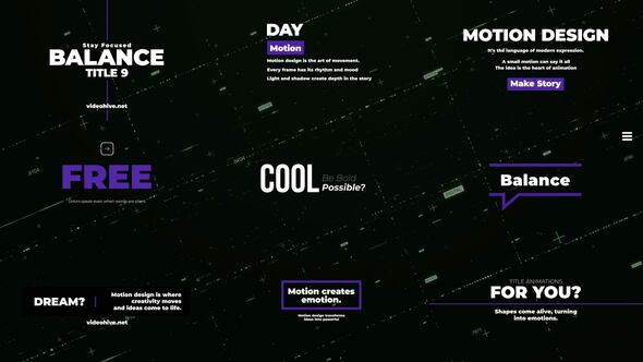 Photo of Digital Tech Titles | Text Animation for Premiere Pro – Videohive 62450323