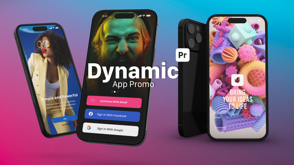 Photo of Dynamic App Promo for Premiere Pro with Smartphone Mockups – Videohive 53933508