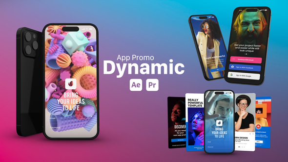 Photo of Dynamic App Promo for After Effects & Premiere Pro with Smartphone Mockups – Videohive 51434916