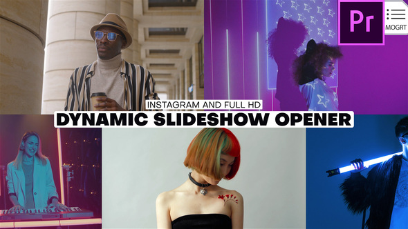 Photo of Dynamic Slideshow Opener | Premiere Pro MOGRT – Videohive 62272360