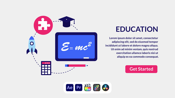 Photo of Education Design Concept – Modern Learning Presentation Animation Template – Videohive 50690699