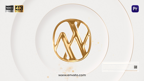 Photo of Elegant Gold Metallic Logo Animation – Videohive 62491742