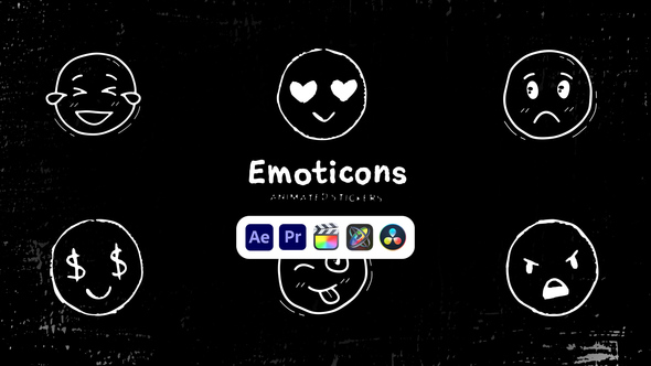 Photo of Emoticons Animated Stickers – Emoji Reaction Social Media Animation Pack – Videohive 50571431