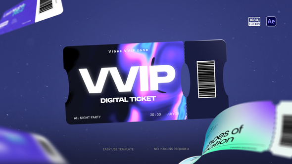 Photo of Event Digital Tickets – Videohive 62336191