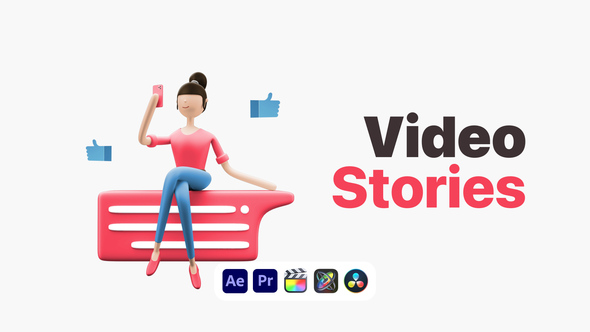 Photo of Explainer Girl Video Stories – Social Media Stories Animation Template – Videohive 50622965