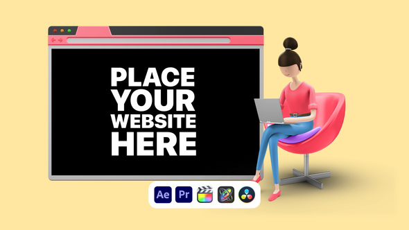 Photo of Explainer Girl Web Promo – Web Promotion Animation Template – Videohive 50622985