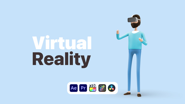 Photo of Explainer Man Virtual Reality – VR Technology Presentation Animation Template – Videohive 50639598