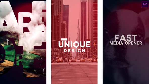 Photo of Fast Media Opener Verical Premiere Pro – Videohive 62173726