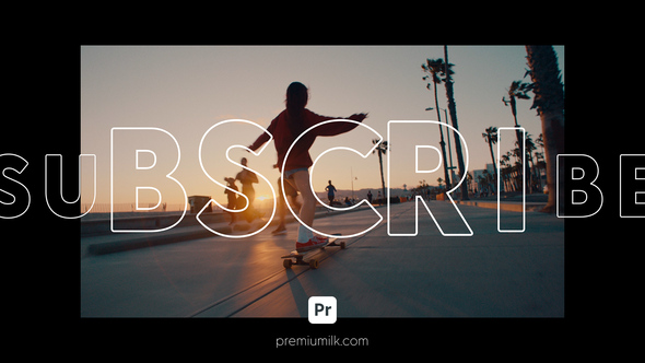 Photo of Fast Titles Pack Stroke for Premiere Pro – Outline Typography Animation Template – Videohive 46499572
