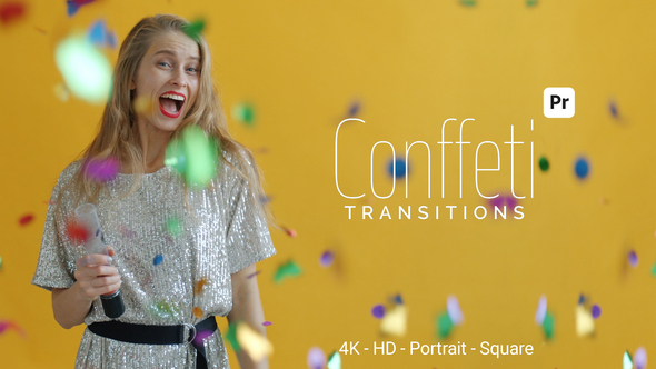 Photo of Festive Confetti Transitions for Premiere Pro – Videohive 62495015