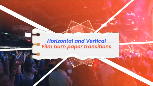 Photo of Film Burn Paper Transitions | FCPX – Videohive 62288855