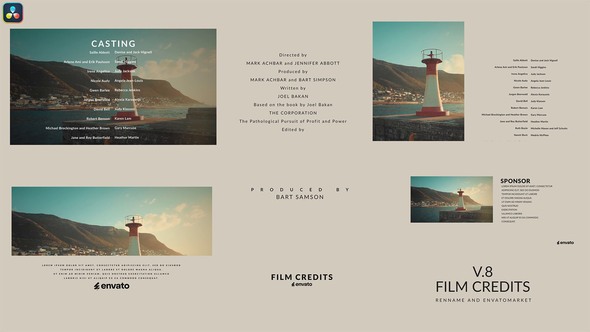 Photo of Film Credits V.8 – Videohive 62369682