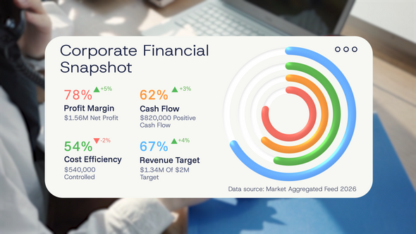 Photo of Financial Analytics Dashboard Widget – Videohive 62322653