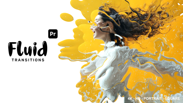 Photo of Fluid Liquid Transitions for Premiere Pro 2022+ – Realistic Pack with One-Click Color Controls – Videohive 58240066