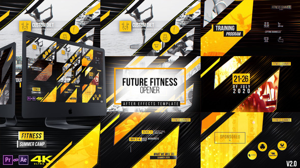 Photo of Future Fitness Opener V2.2 – Videohive 22111461