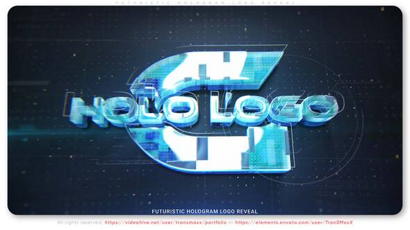 Photo of Futuristic Hologram Logo Reveal – Videohive 62404133