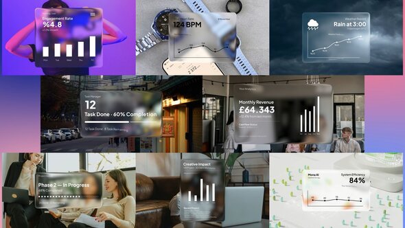 Photo of Glass Infographic Progress Bar – Videohive 62065911