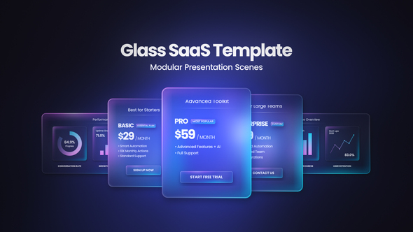 Photo of Glass SaaS Presentation Scenes – Videohive 62198772