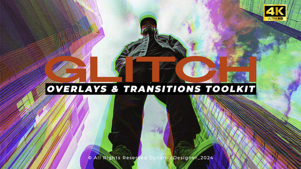 Photo of Glitch Overlays & Transitions Vertical Toolkit AE – Videohive 62376549