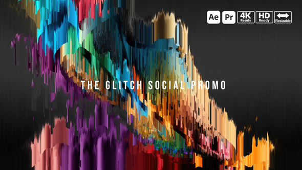 Photo of Glitch Social Promo – Digital Distortion Social Media Promo Animation Template – Videohive 49621530