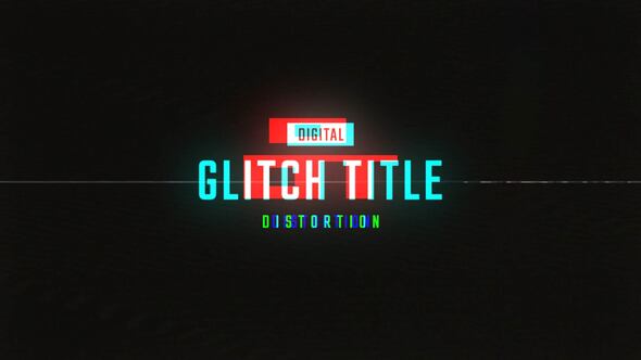 Photo of Glitch Title – MOGRT for Premiere Pro – Videohive 62206268
