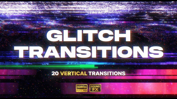 Photo of Glitch Transitions Pack – Videohive 62384891