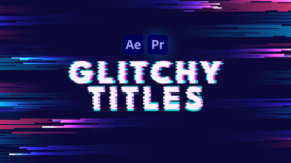 Photo of Bold Glitch Titles for After Effects & Premiere Pro – Videohive 48182032