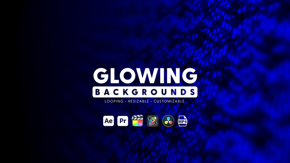 Photo of Glowing Backgrounds – Abstract Light Glow Animated Motion Pack – Videohive 54451284