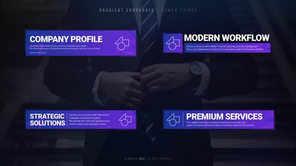 Photo of Gradient Corporate Lower Thirds – Videohive 62254152