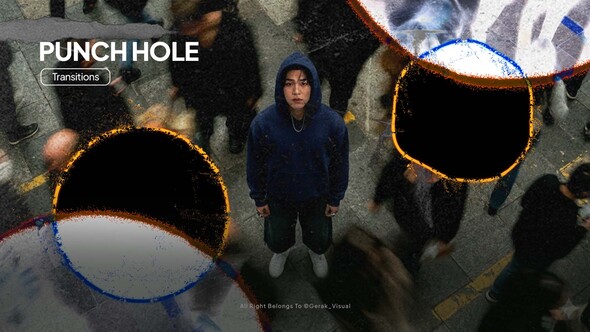 Photo of Grunge Punch Hole Transitions – Videohive 62269275
