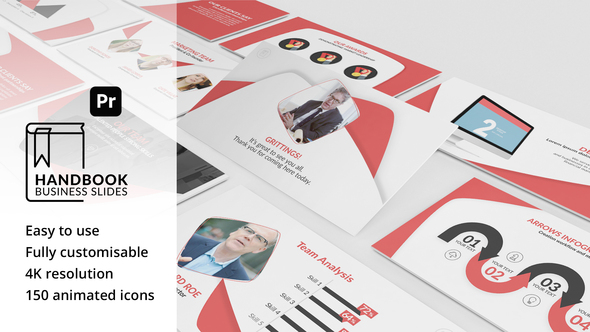 Photo of Business Slides for Premiere Pro | 100 Corporate Presentation Slides in 4K – Videohive 56452331