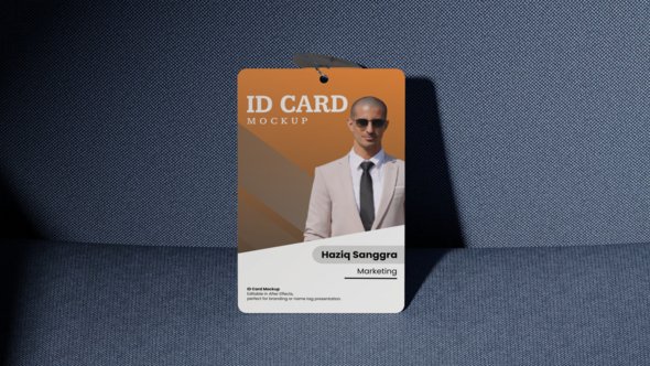 Photo of ID Card Mockup – Videohive 62293774