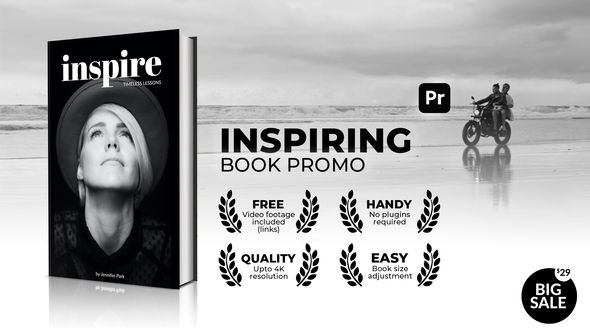 Photo of 3D Book Mockup for Premiere Pro – Photoreal Book Promo Template, Up to 4K (Easy Controls) – Videohive 56489856