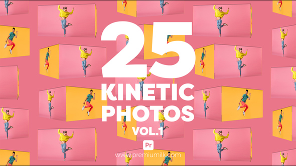 Photo of Kinetic Photos Vol 1 for Premiere Pro – Dynamic Photo Slideshow Animation Template – Videohive 47068252