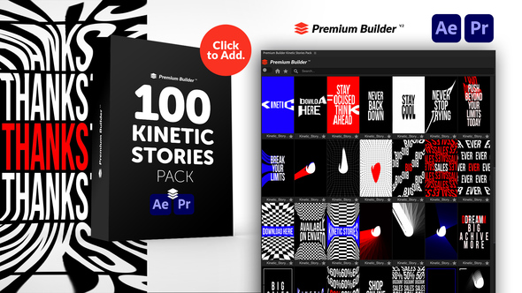 Photo of Kinetic Stories Pack – Vertical Social Media Motion Graphics Template Collection – Videohive 51008225
