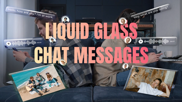 Photo of Liquid Glass Chat Messages Pack – Videohive 59060169