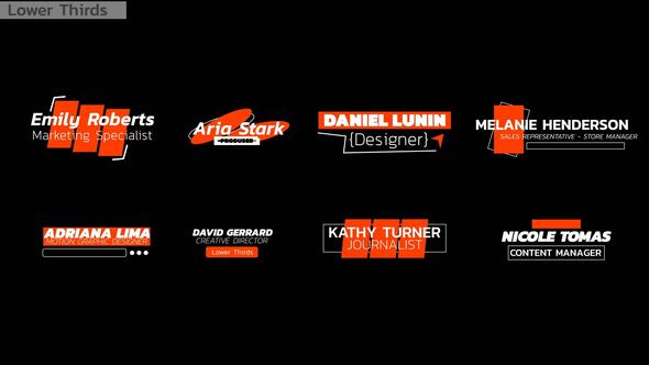 Photo of Lower Thirds | FCPX – Videohive 62206019
