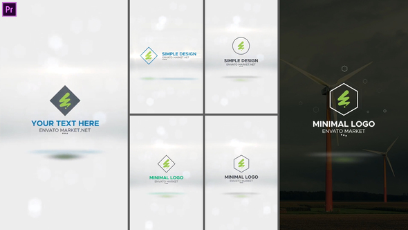 Photo of Minimal Modern Logo 5 Vertical Pack Premiere Pro – Videohive 62457750