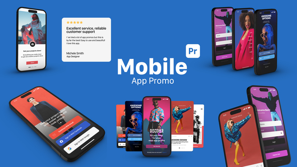 Photo of Mobile App Promo for After Effects & Premiere Pro with Smartphone Mockups – Videohive 53933559
