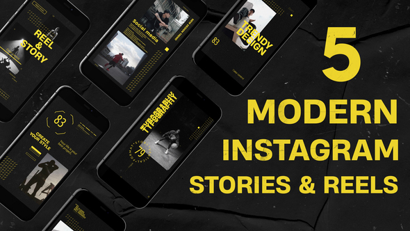 Photo of Modern Instagram Stories Mogrt – Videohive 62270264