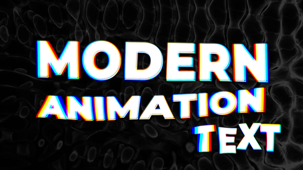 Photo of Modern RGB Text Animation – Videohive 62371410