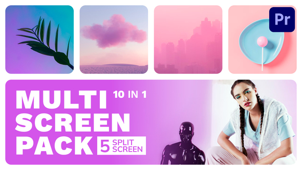 Photo of Multiscreen – 5 Split Screen – Videohive 62070506