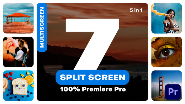 Photo of Multiscreen – 7 Split Screen – Videohive 62270051