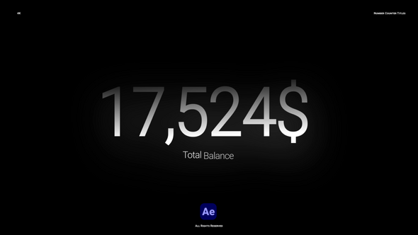 Photo of Number Counter Titles – Videohive 62255645