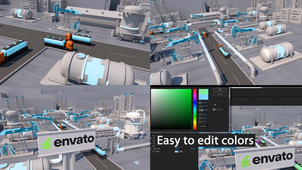 Photo of Oil Production Technology – Videohive 62138249